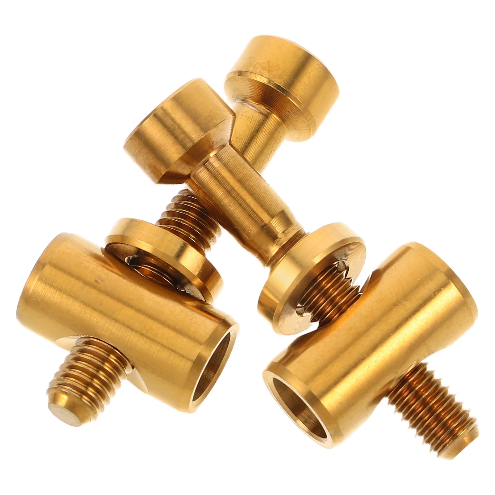 

2 Pcs Bicycle Seat Rod Screw Bikes Seatpost Binder Bolt Spare Parts Fixed Stem Washer Nuts