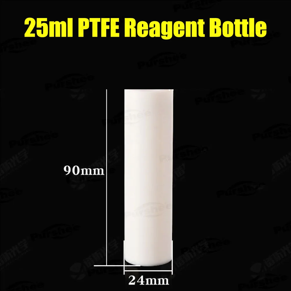 PTFE-Schraubverschluss-Reagenzflasche Hochtemperaturbeständig Säure- und Alkalibeständig mit Deckel Verschiedene Größen Labor-Aufbewahrungsflasche – Detail 26