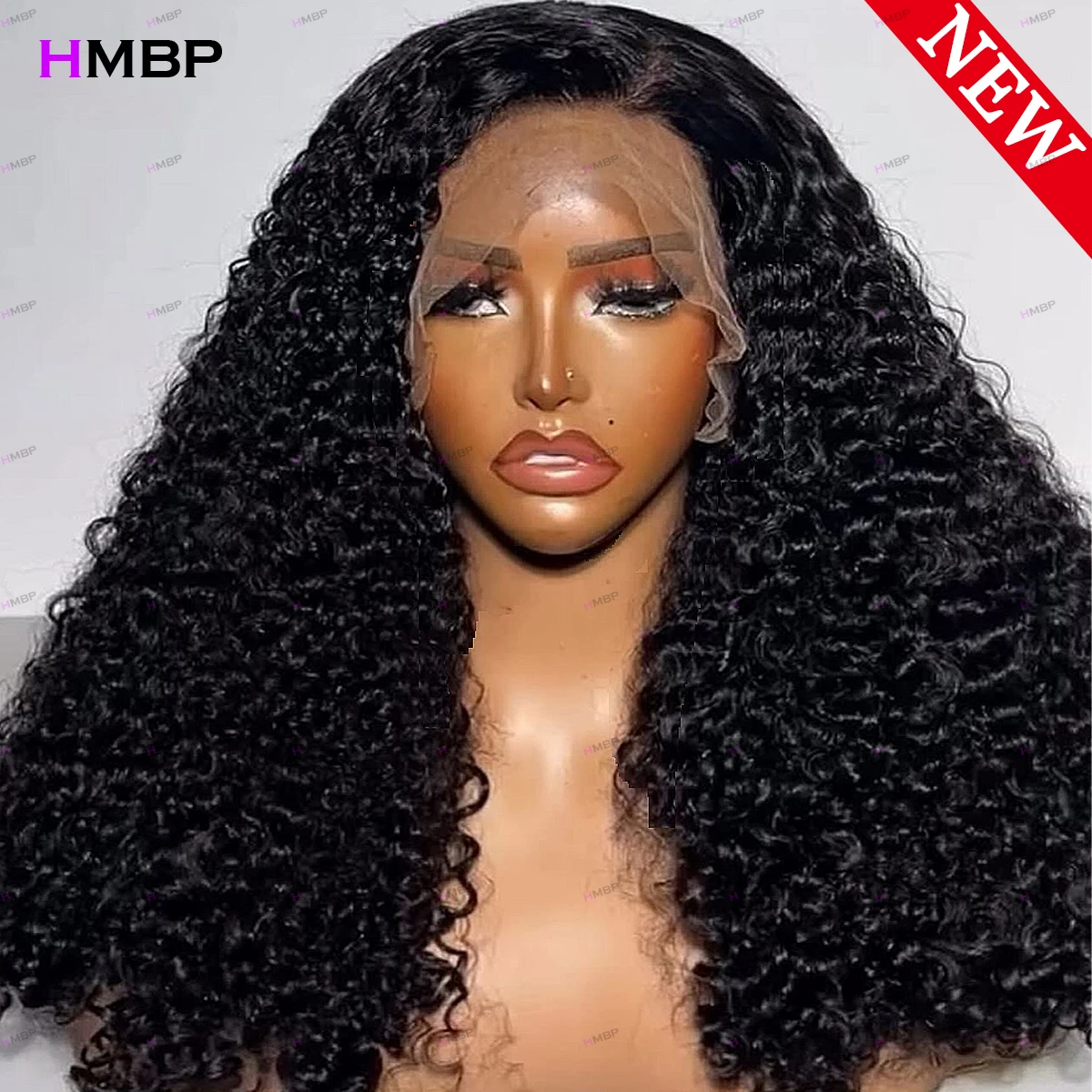 

Парик из натуральных волос с кружевной вставкой 13×6/360 HD, плотность 450, кудрявый, без клея, готовый к использованию, с предварительно выถอนанными волосами, для женщин, HMBP