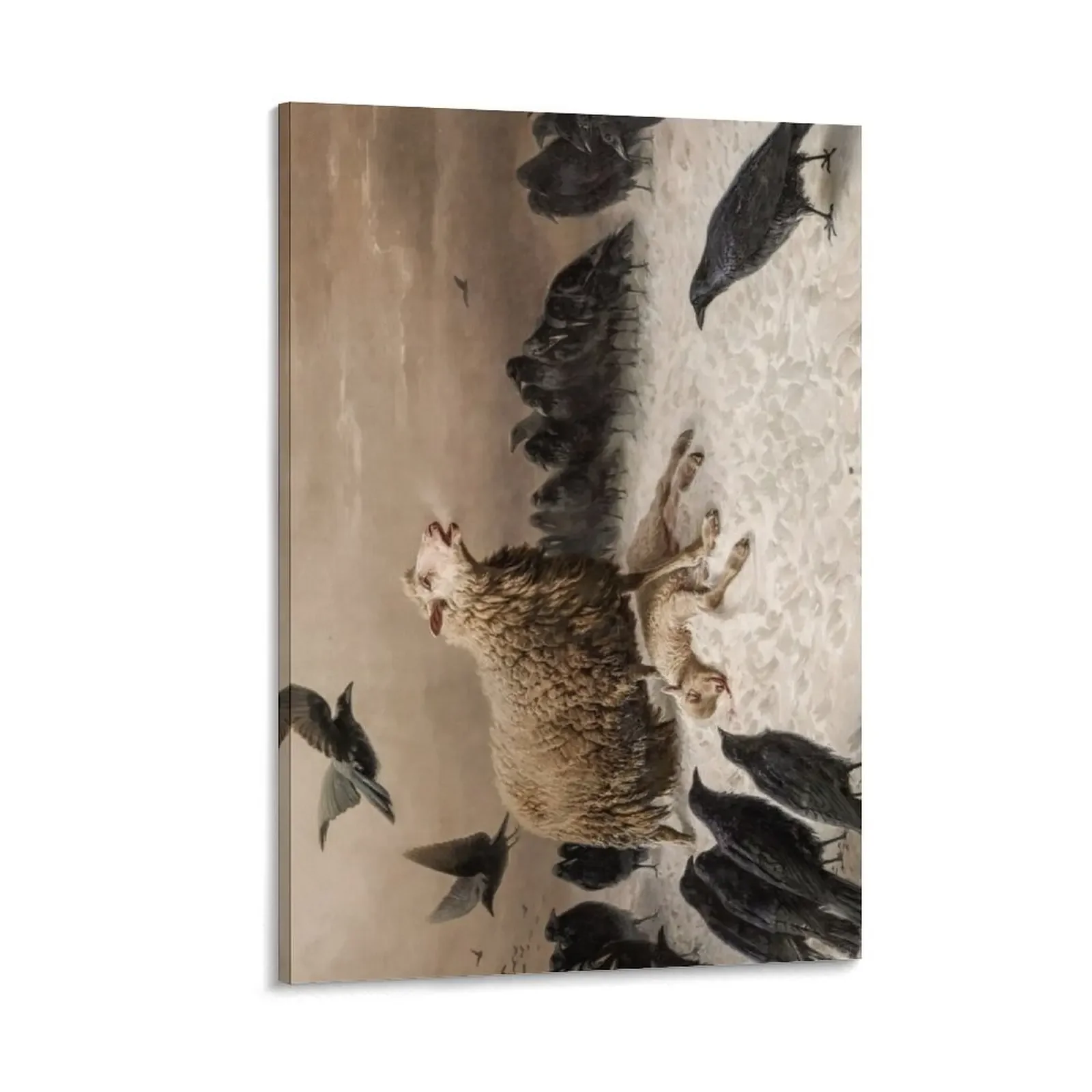 

August Friedrich Schenck - Anguish Canvas Painting wall decoration paintings decorations for the room bedrooms decorations
