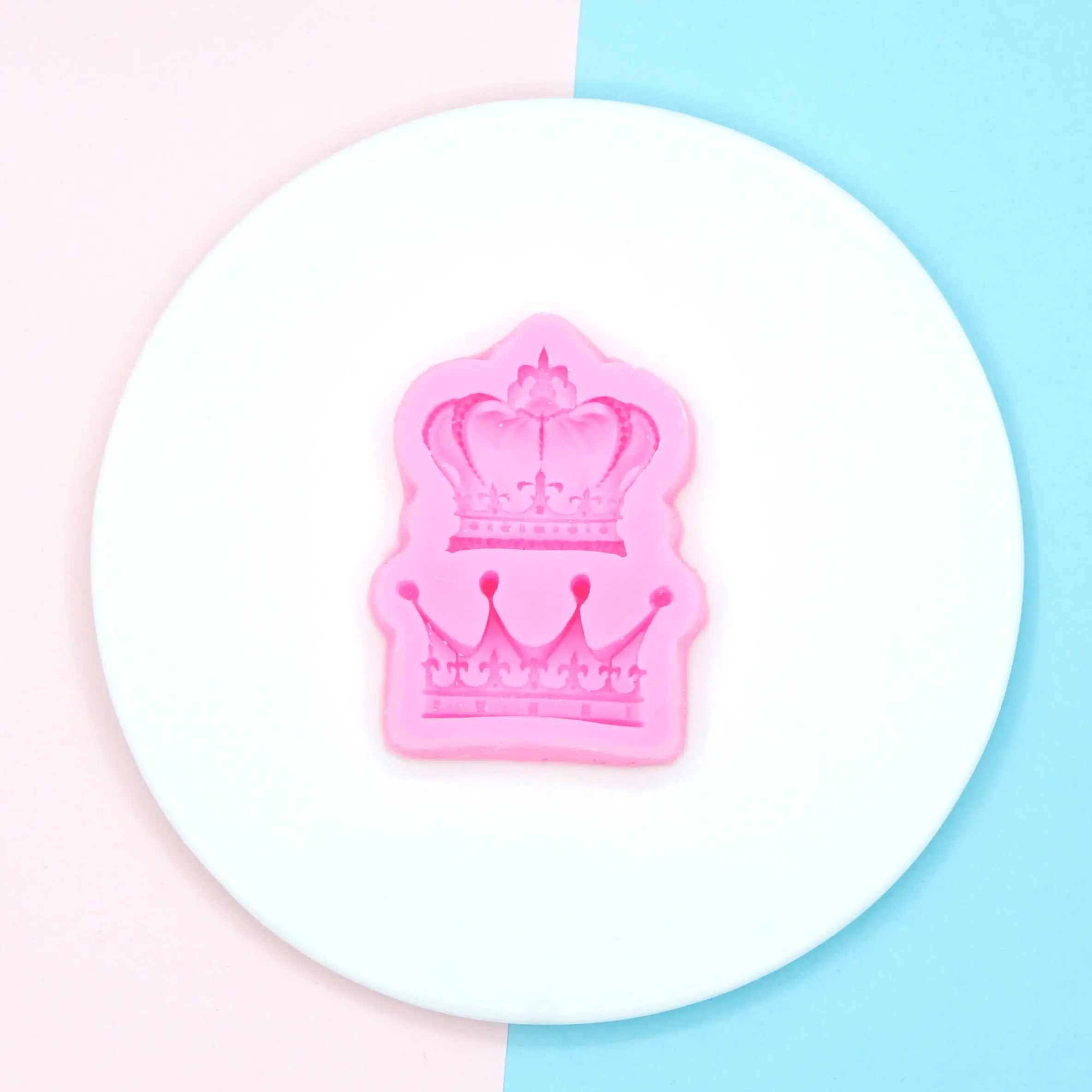 Royal crown silicone fandont mold Silica gel moulds crowns Chocolate molds candy mould wedding cake decorating tools