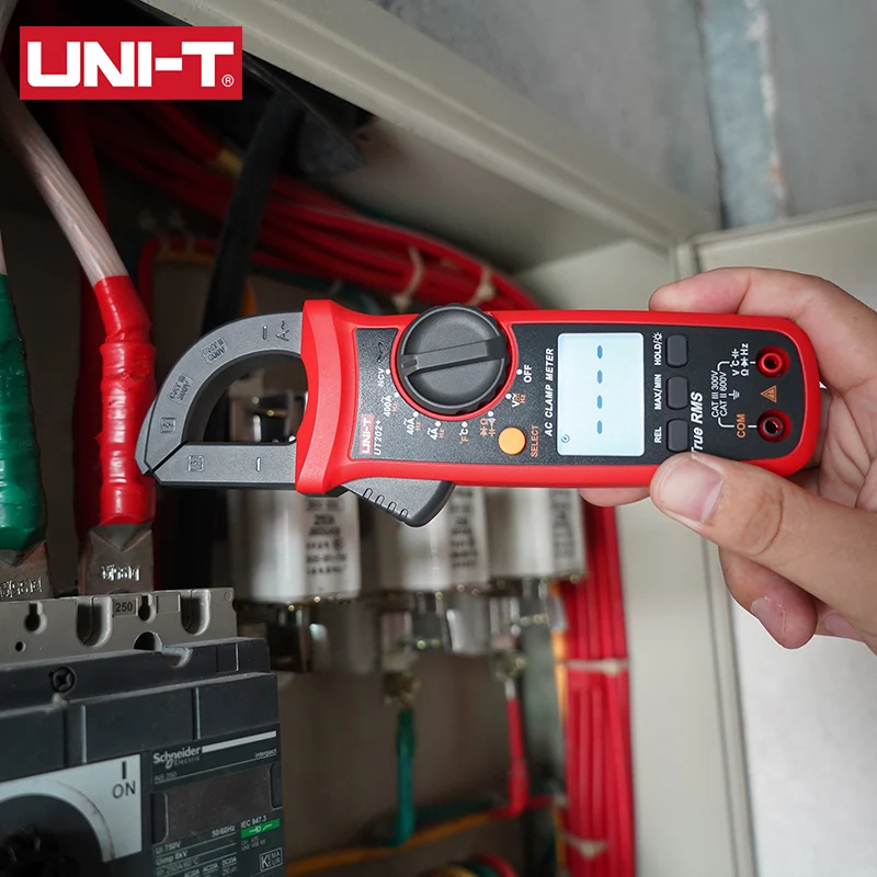 UNI-T UNI T Digitale Corrente Mini Clamp Meter Multimetro DC AC Amper Clampmeter Tester 400A 600V Power Clamp Meter