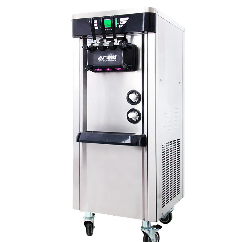 

Electric Ice Cream Maker Commercial Sweet Cone Ice Cream Making Machine Soft Serve Ice Cream Machine