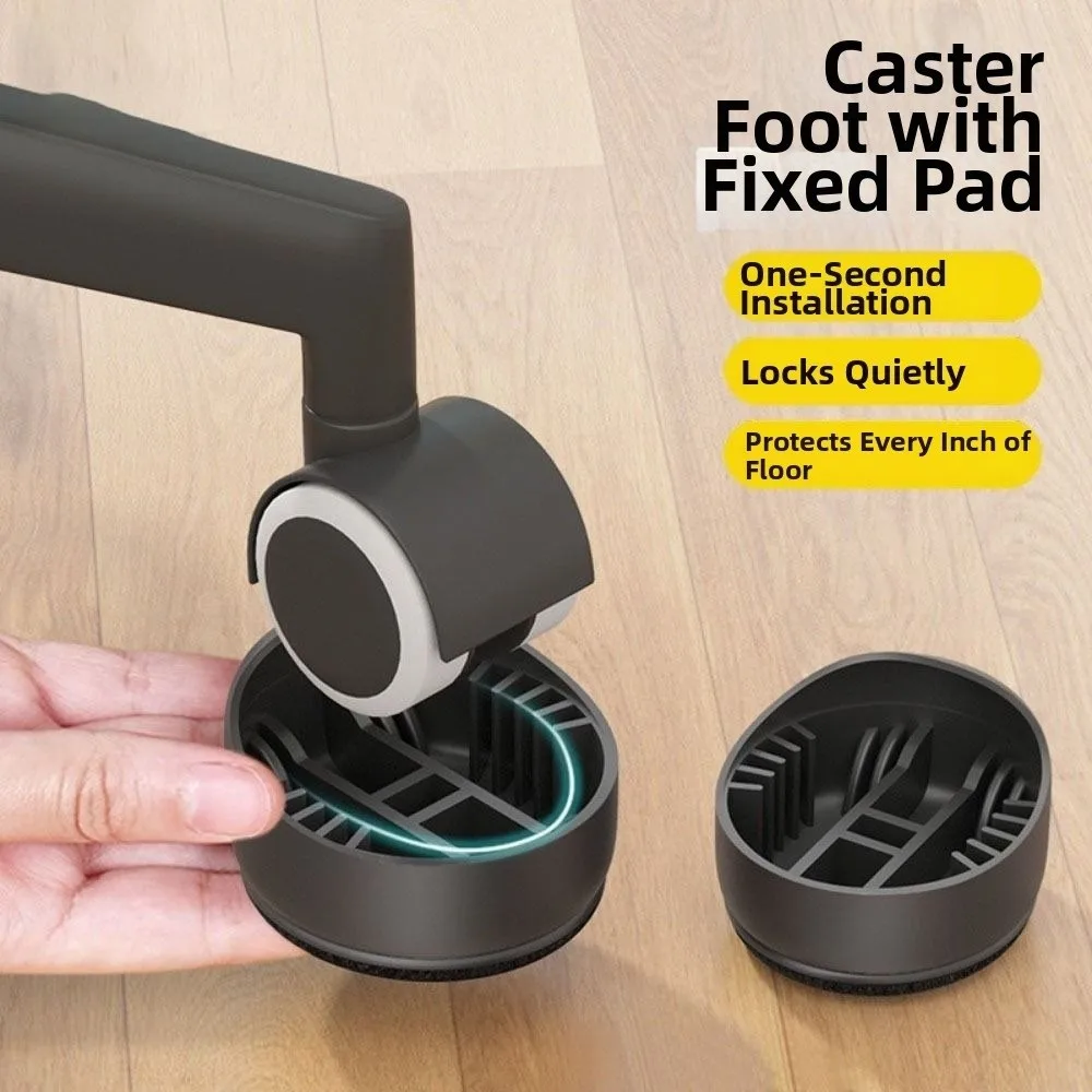 

5 шт. силиконовых накладок для колес офисных кресел, универсальные, предотвращают царапины, защищают пол