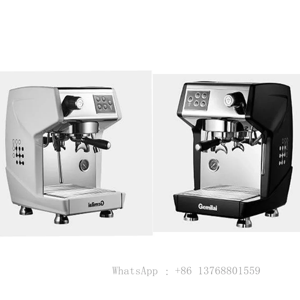 Gemilai Commercial Automatic Water Feeding 15 Bar Coffee Maker Italian Espresso Machine Electric Cappuccino Coffee Machine