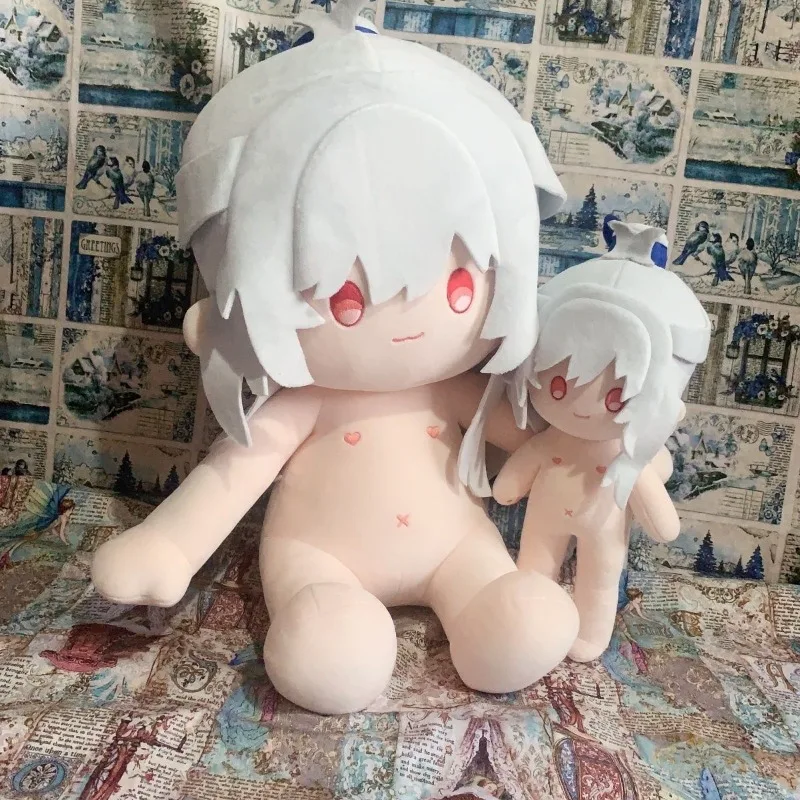 

26CM 40CM Honkai：Star Rail Jingliu Plush Doll Cartoon Cotton Adorable Delicacy Furry Mascot Ornament Stuffed Toy Plushie Gift