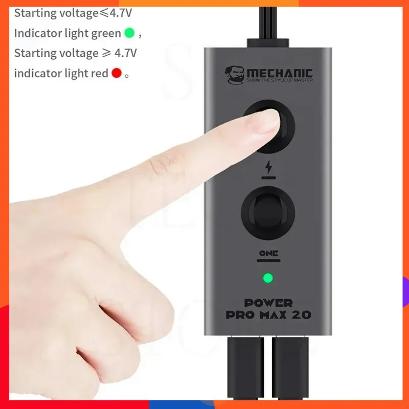 

Механическая мощность Pro Max 2,0, блок питания, испытательный кабель, вход типа C с 15 FPC, однокнопочный пусковой кабель для iPhone 6-15 Pro