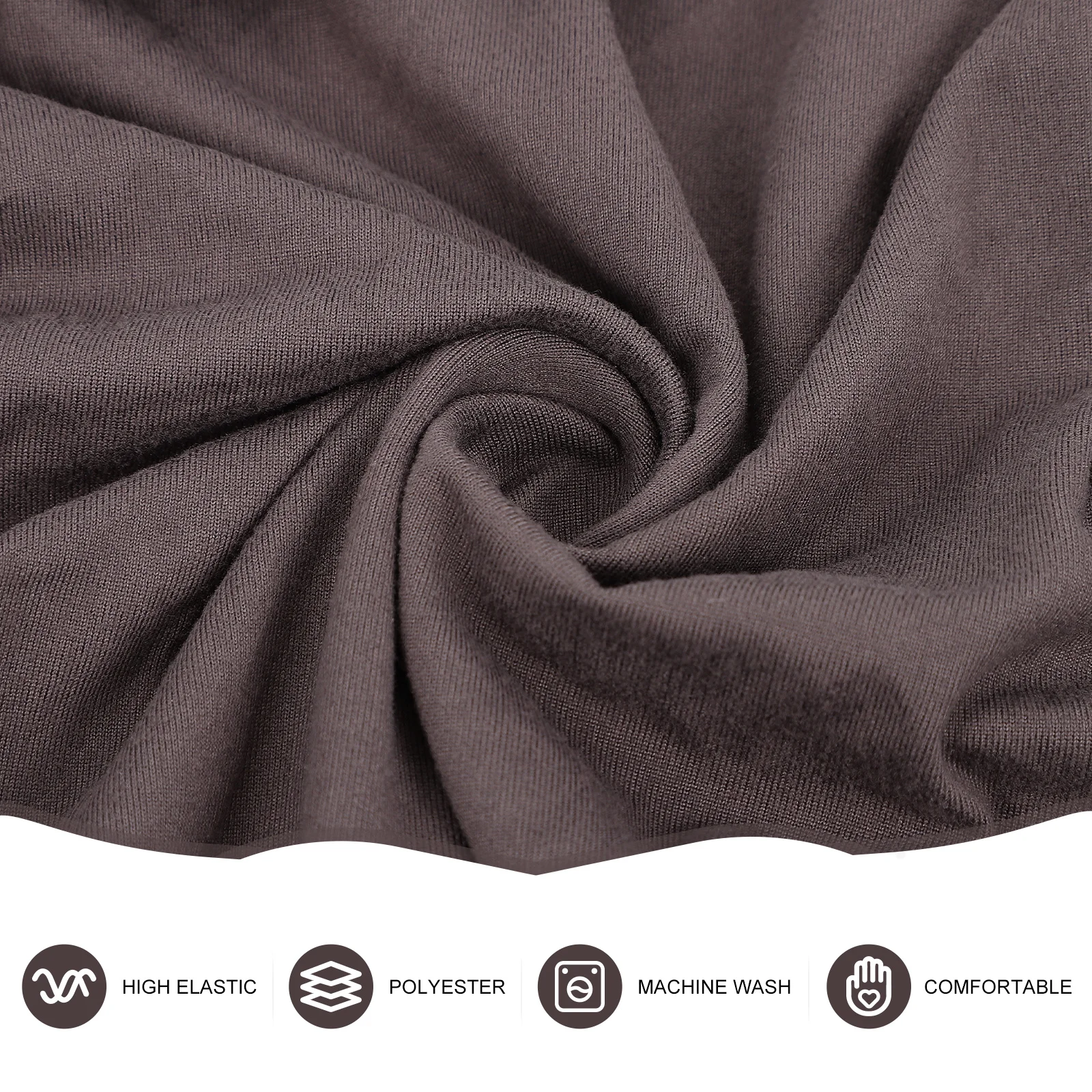 

1Pcs Chic Sofa Cover Polyester All-Inclusive Seat Protector for Living Room Sofa Decor and Protection Seat Cover for Home