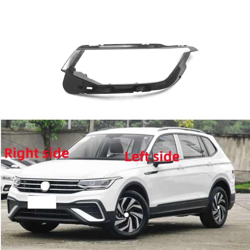

For Volkswagen VW Tiguan 2022 2023 Car Headlight Shell Headlight cover Headlamp Lens Headlight Glass Auto Shell Cover