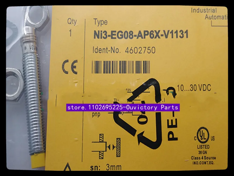 

3PCS NI3-EG08K-N6X-V1131 NI3-EG08K-N6X-H1341 NI3-EG08K-AP6X-H1341 NI3-EG08K-AP6X-V1131 New Proximity Switch