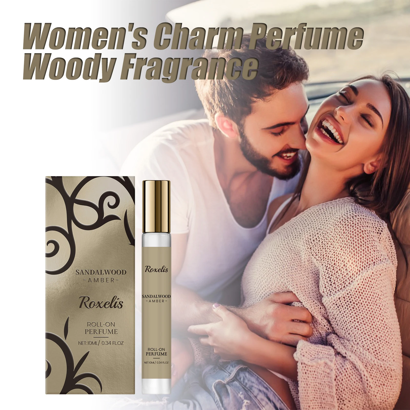 Women's Charm Perfume Sandalwood Amber Luxurious Fragrance Perfume Lasting Fragrance Attracts The Opposite Sex Pheromone Perfume