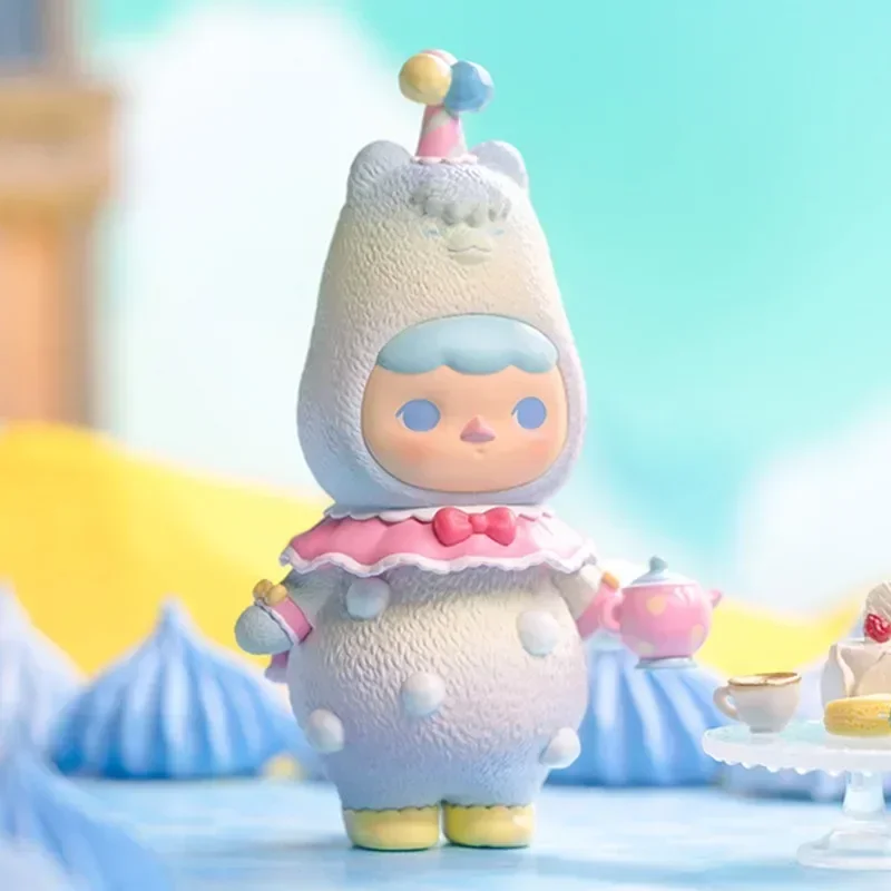 

POP MART Pucky Animal Tea Party Series слепая коробка милая аниме-фигурка Коллекционная модель игрушки-сюрприз подарок орнамент