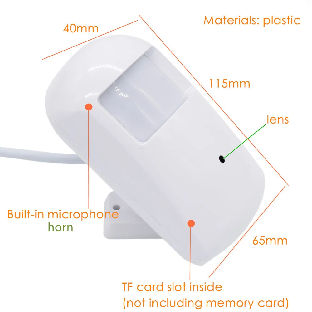 4K WIFI IR CUT Night IP Camera Mini small Conceal 8MP 5MP 2MP H265 940nm CCTV Security Video Surveillance Webcam Xmeye Icsee APP view 5