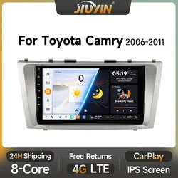 2din Android 13 Car Radio Multimedia Video Player For Toyota Camry 7 XV 40 50 2006-2011 Navigation GPS 4G Carplay Auto Head Unit