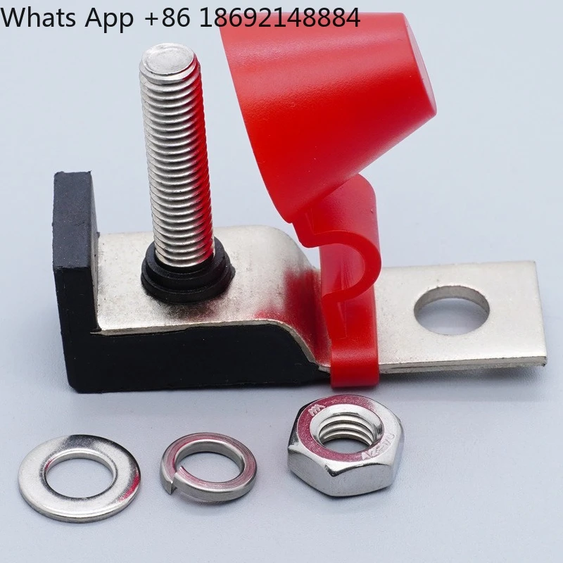 New energy fuse holder 58V square ceramic fuse insulation fuse single/double stud