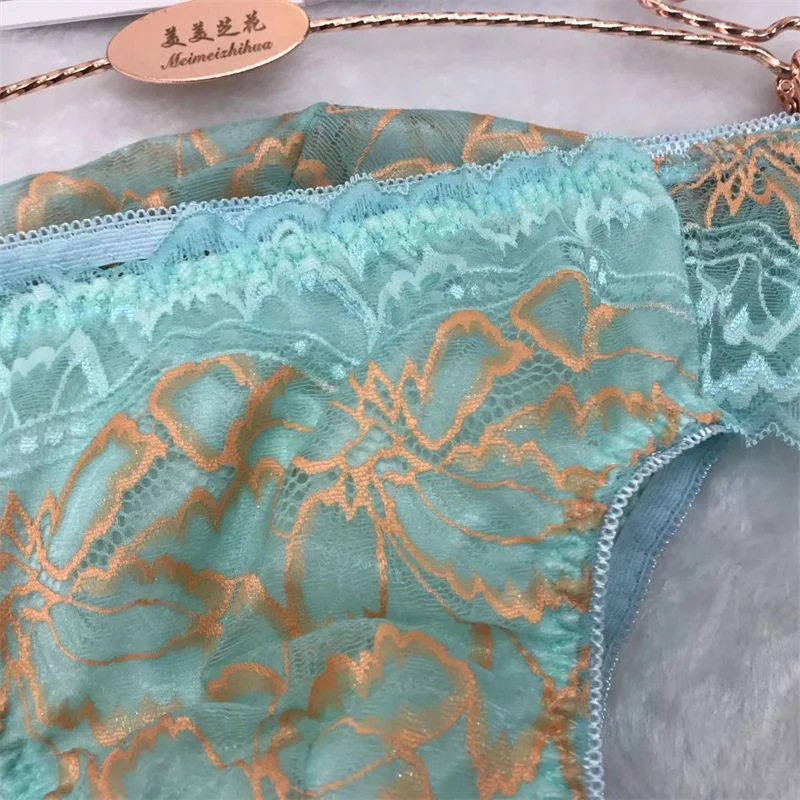 Calzoncillos sexis transparentes de encaje Floral para hombre, lencería Sissy, bragas eróticas, bolsa convexa de cintura baja, Bikini BF, ropa interior