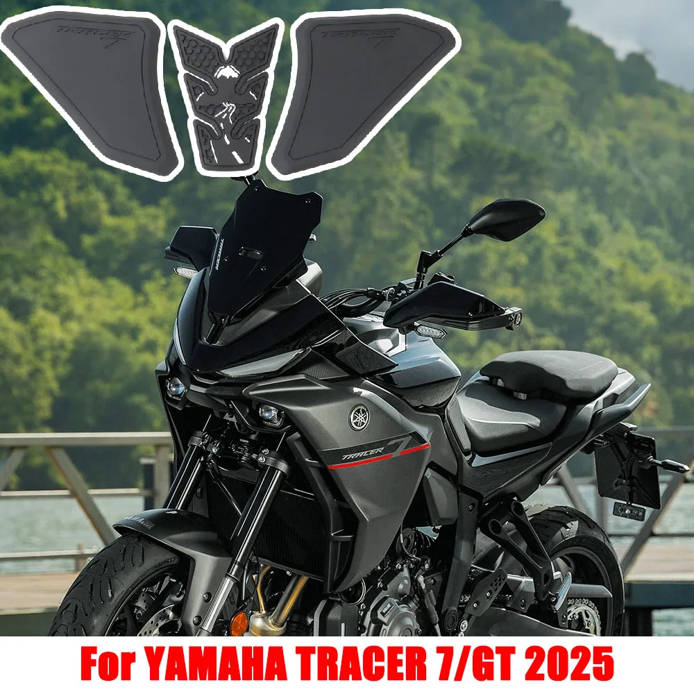 

For YAMAHA TRACER 7/GT 2025 Fuel Tank Pad Protector, Non-Slip Waterproof High Quality Motorcycle Cover Grip Guard Durable Rubber