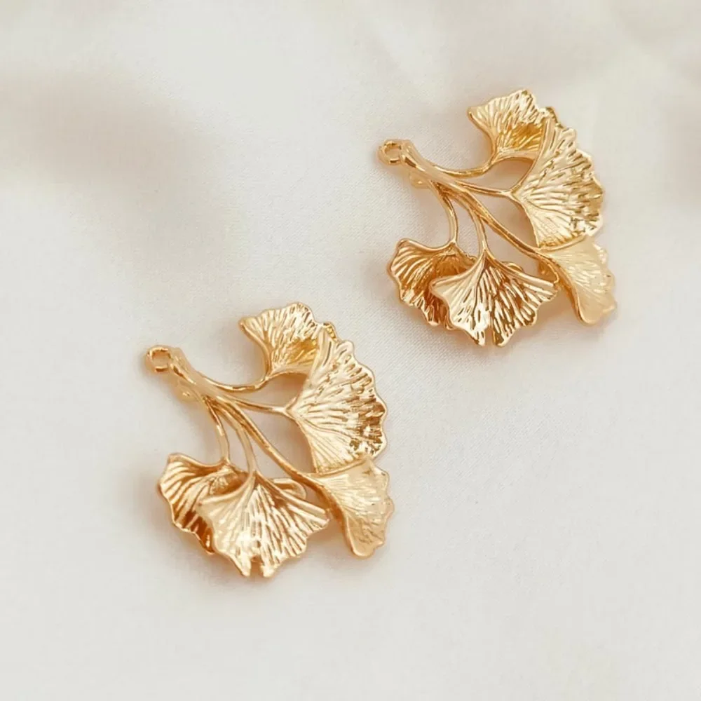 

14 К медь позолоченный абрикосовый лист цветок лист кулон, ювелирный аксессуар ручной работы «сделай сам», аксессуар в древнем стиле