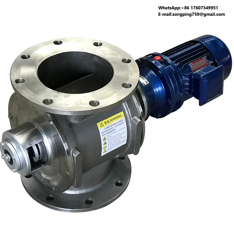 

Chinese Stainless Steel Rotary Airlock Valve 12inch for Dust Collector Price