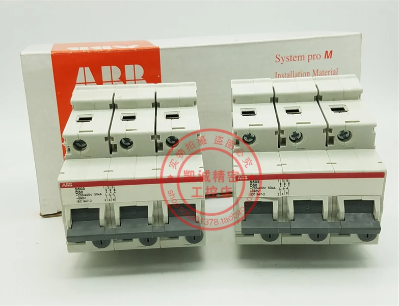 S503-D50 Original ABB Swedish High Breaking Switch Element S503-D50 Spot S503-D50