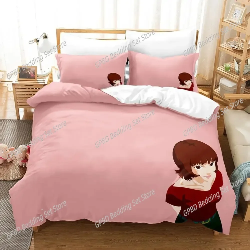New Paprika Movie Bedding Set Single Twin Full Queen King Size Bed Set Adult Kid Bedroom Duvet cover Sets 3D Anime Bed Sheet Set