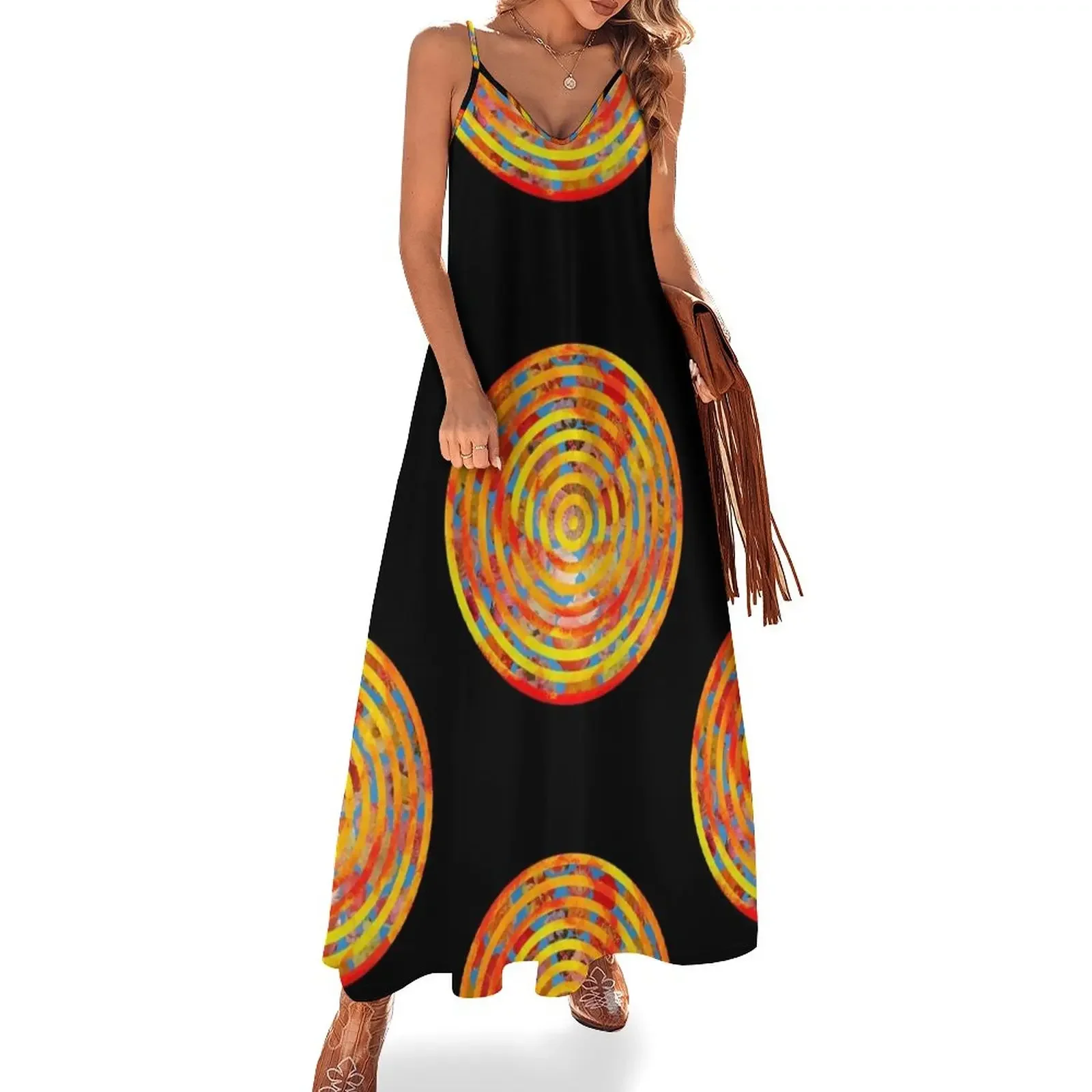 

Caribou Sleeveless Dress summer women's suit party dresses women dresses for women african dresses for woman Dress