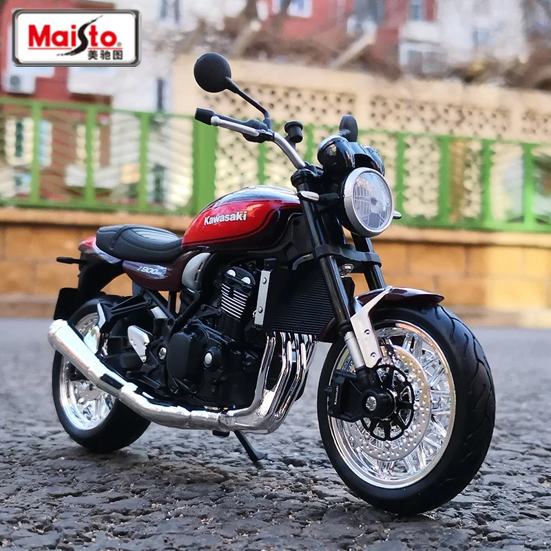 Maisto 1:12 Kawasaki Z900 RS Alloy Motorcycle Model Simulation Diecasts Metal Street Motorcycle Model Collection Childrens Gifts