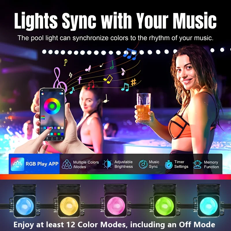 RGB Smart Christmas Light String, 196 Feet Long, Featuring 120 Color-Adjustable LED Bulbs,Permanent Outdoor Ambient Lighting Fix