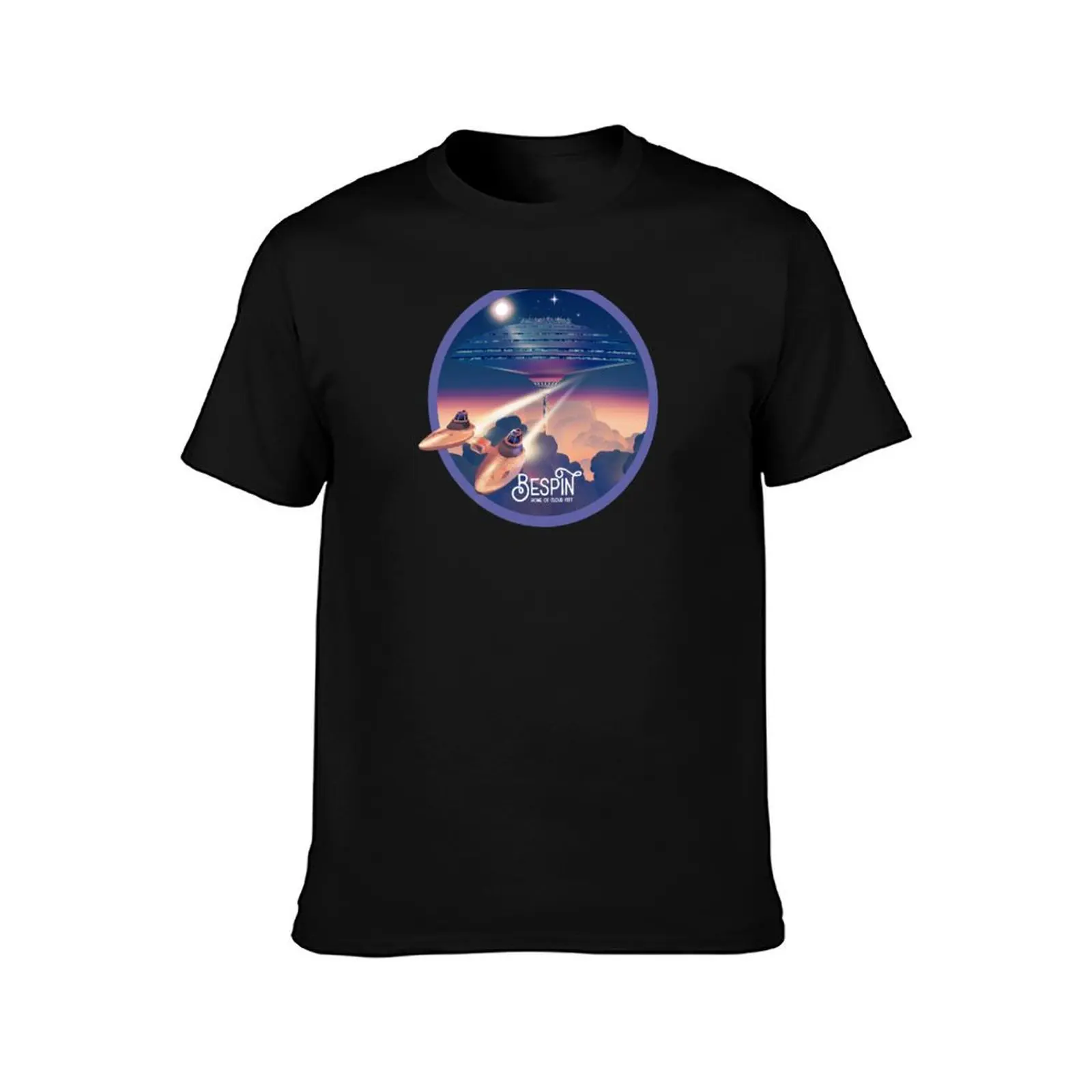 Cloud City of Bespin T-Shirt Big and Tall Basic Tee Shirt T-Shirt