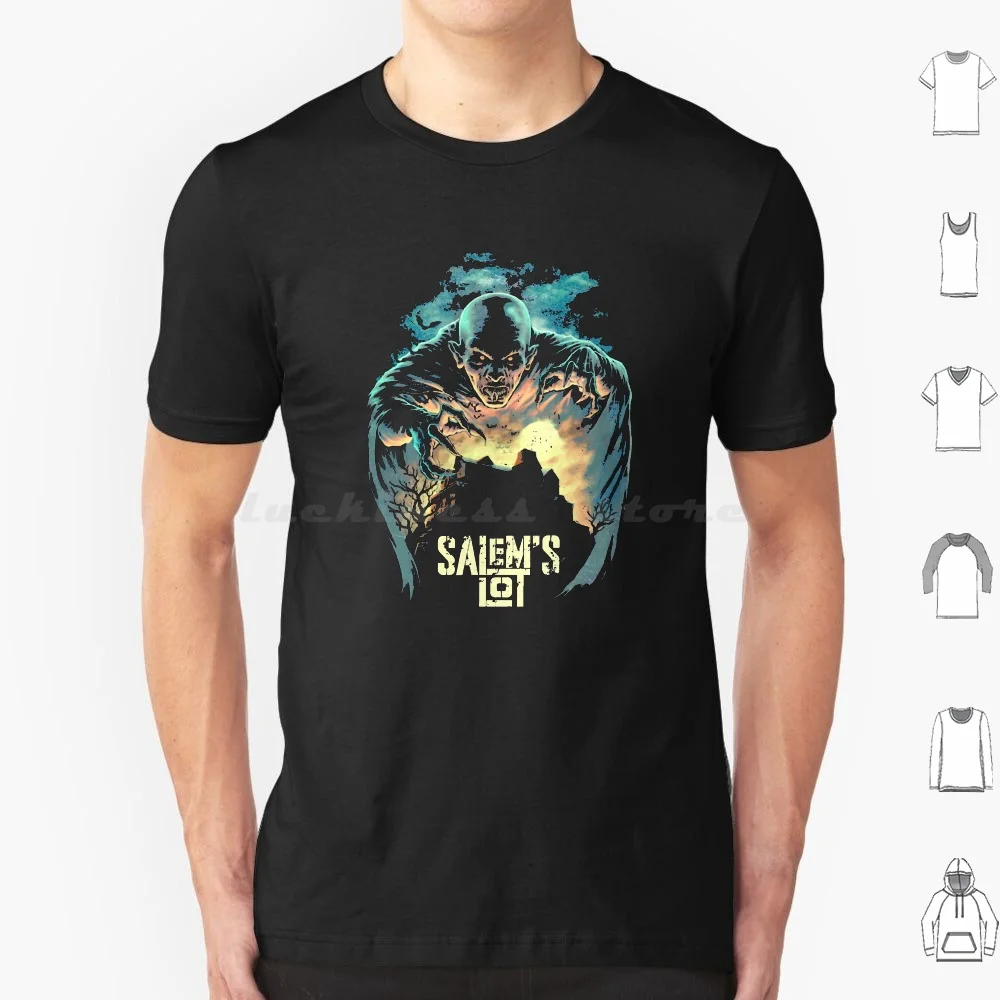Lote de Salems, camiseta para hombres, mujeres y niños, 6xl, Salem S Lot, Stephen King, vampiros de terror, retómoda oscura, Salem, vampiro, películas de miedo