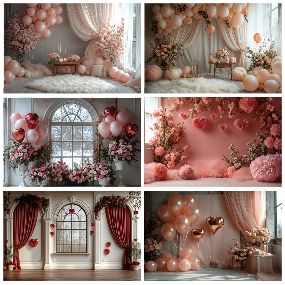 

Flower Butterfly Wall Theme Photography Background Spring Pink White Rose Portrait Wedding Bridal Party Decoration Props Gifts