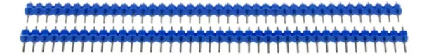 10PCS 40Pin 1x40 Single Row Male 2.54 Breakable Pin Header Connector Strip For Arduino Diy Kit