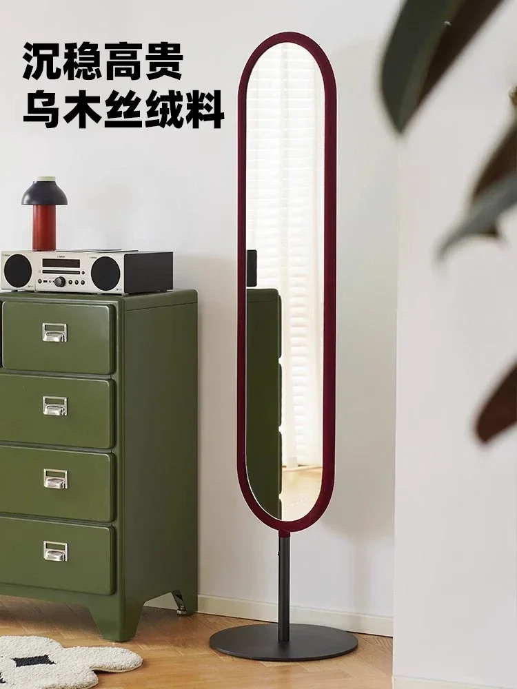Full-length mirror household bedroom cloakroom fitting mirror floor-to-ceiling high definition full-length mirror