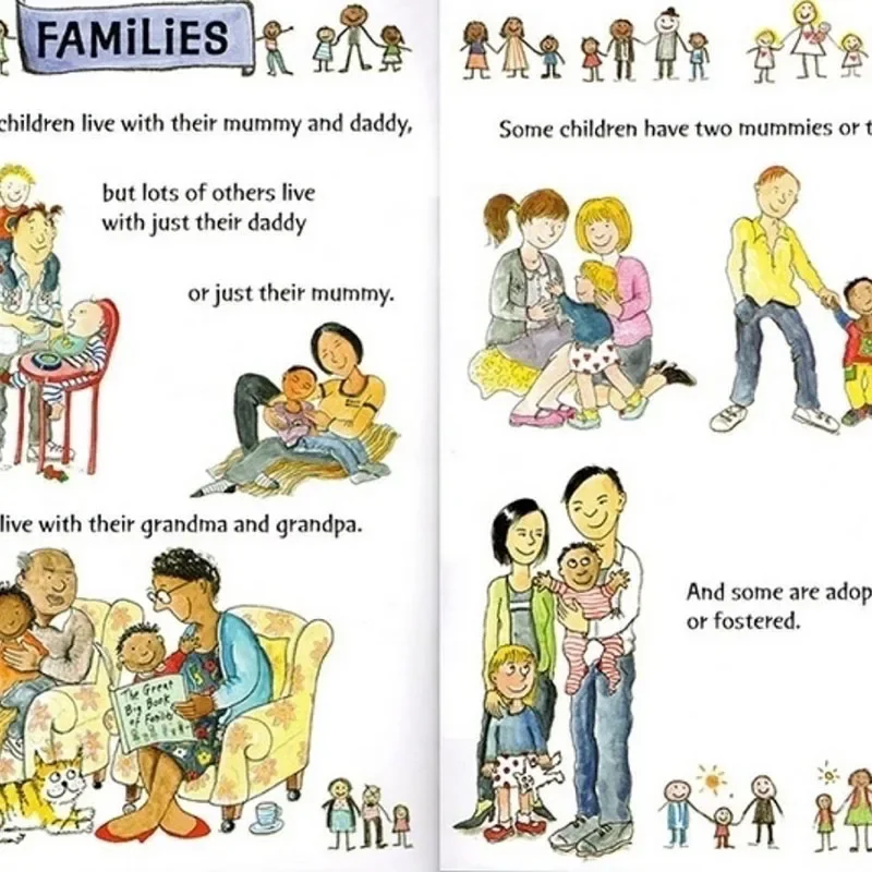 De Grote Boekenreeks Van Familie En Vrienden Is 5 Delen Engels Prentenboek Kinderboeken