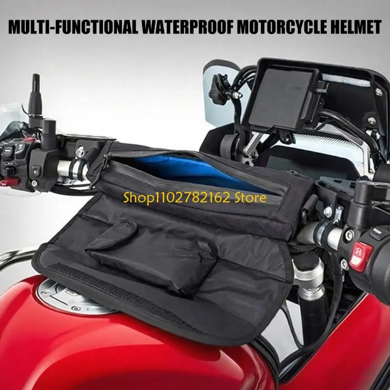 

547B Weatherproof Motorcycle Cockpit Bag Built To Withstand Vibrations And Keep Valuables Safe On Long Trips For Daily Riding