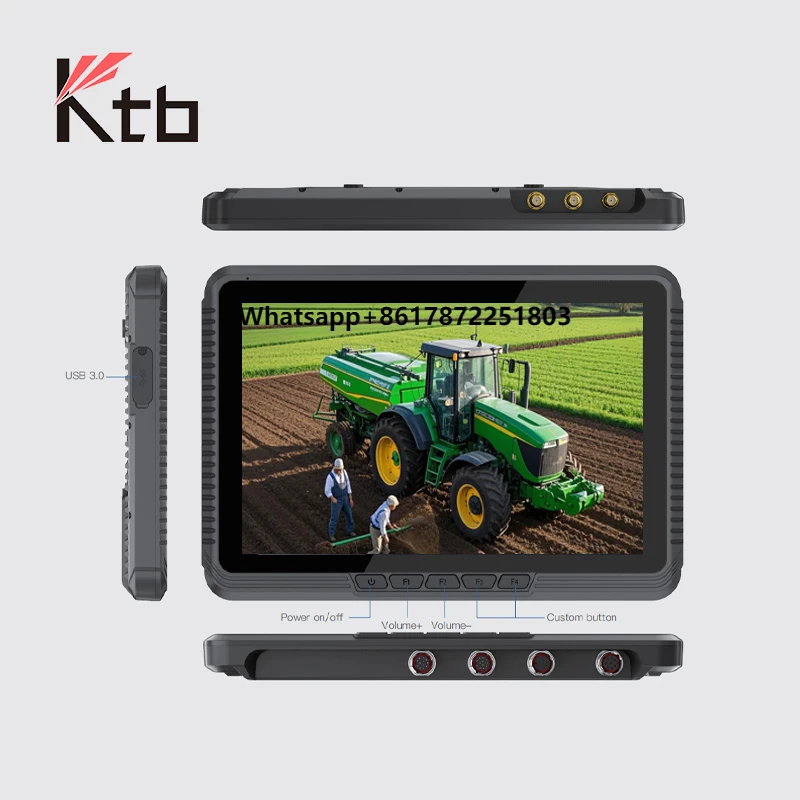 

KTB 10VT IP65 Android12 10.1 Inch Capacitive Touch Screen Industrial Vehicle Rugged Tablet Pc Core 2.2ghz Car Vehicle Tablet