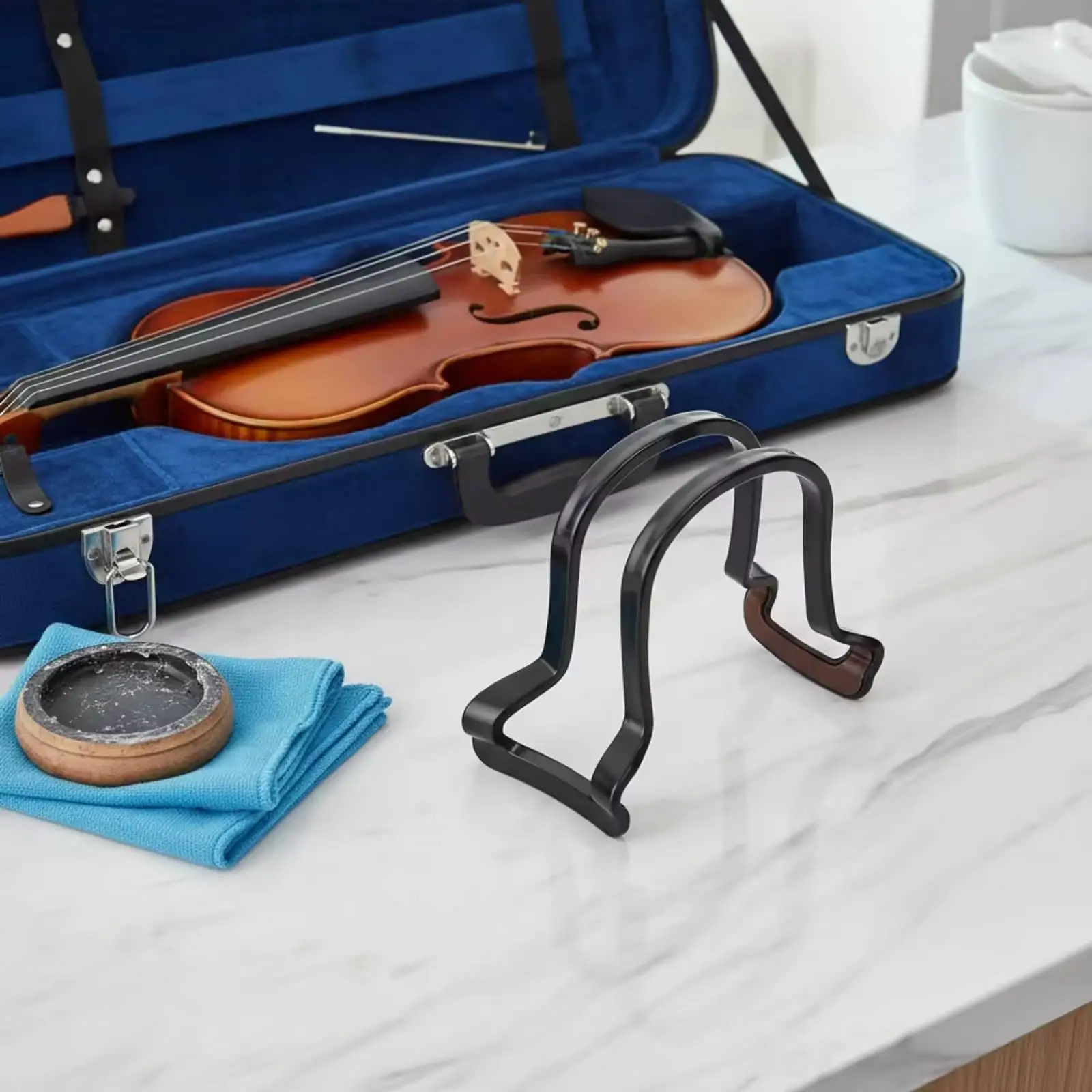 Violin Bow Straightener Smooth Rigid Frame Guide Alignment Trainer Violin Accessory for Consistent Practice and Study