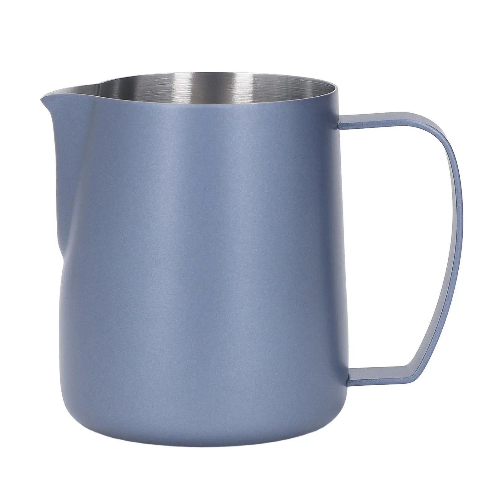 

Milk Steaming Pitcher 450ml Widened Handle Easy Clean Safe Frothing Jug for Coffee and Latte Art