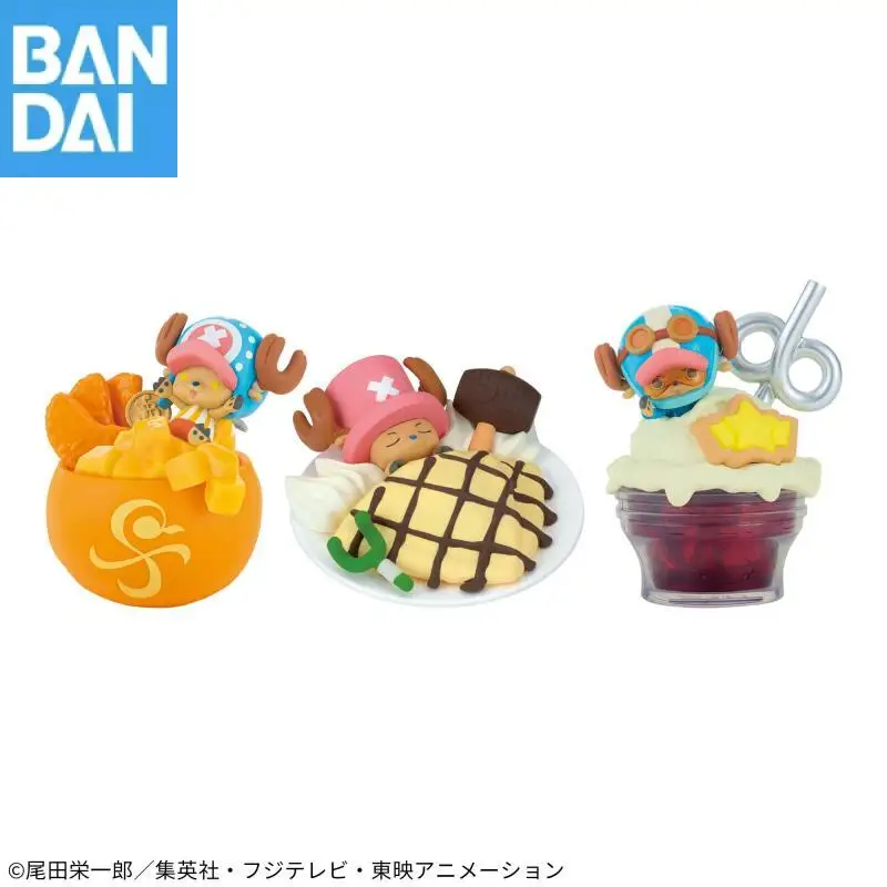 Originale Genuino Bandai Namco One Piece Tony Tony Chopper Dessert Serie Paldolce Vol.2 Collezione Regalo Anime Figurine Modello Giocattolo