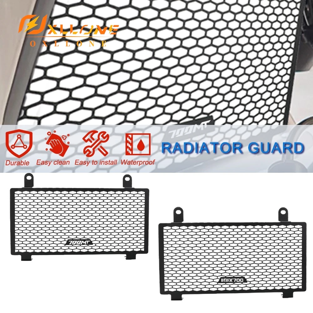 

2025 Motorcycle FOR CFMOTO 700MT IBEX 700 2024-2026 Radiator Grille Guard Protection Cover Protector 700-MT IBEX700 Accessories