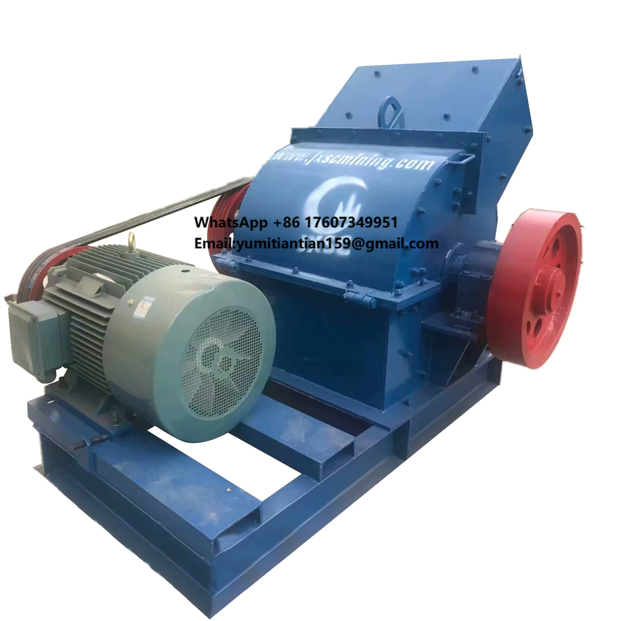 Low Price Mini Hammer Mill Rock Crusher Stone Crushing Machine Portable Clay Soil Hammer Crusher