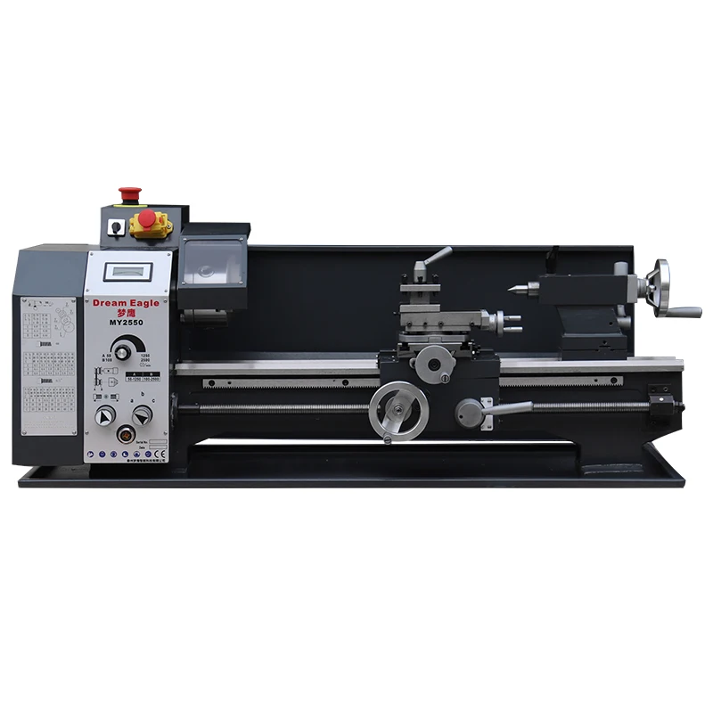 

High Quality Small Volume Light Sound Stepless Speed Change Imported Bearing Lathe Machine MY2550