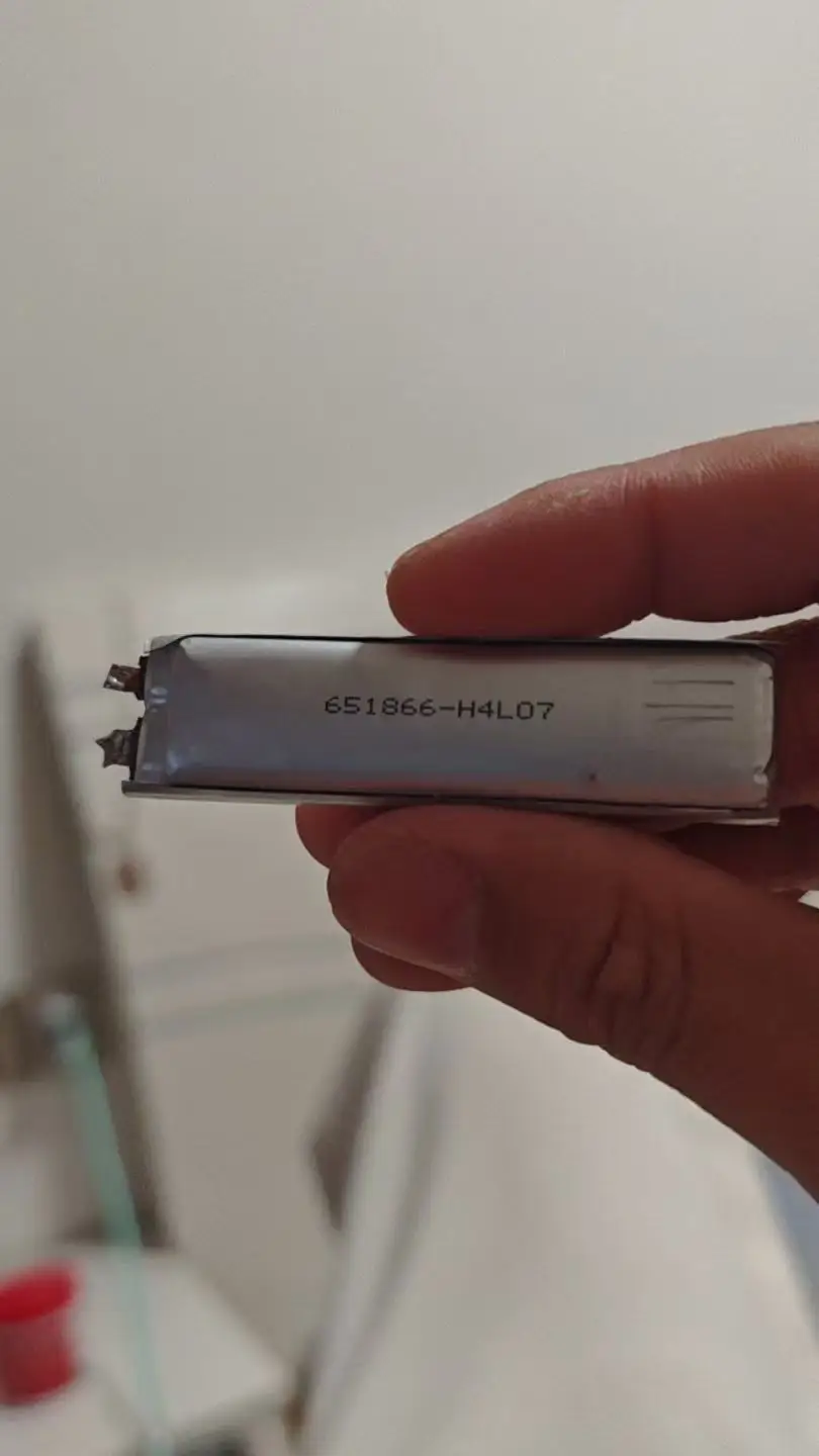 3.7V polymer lithium-ion battery video early education machine 651866 dynamic charging 960MAH protection full capacity brand new