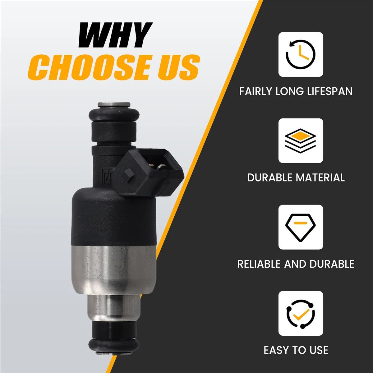 

A76M_4PCS 17122106 New Fuel Injector Nozzle For Chevrolet