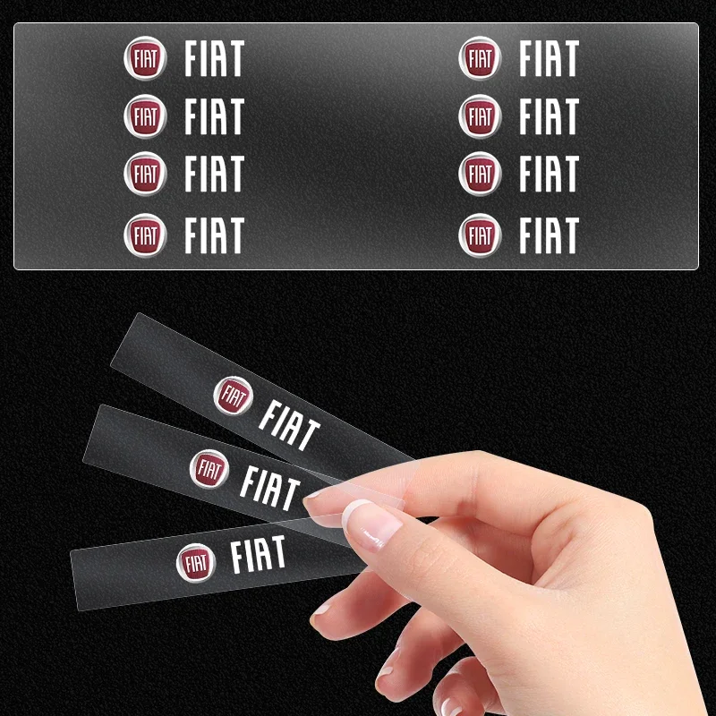 يمكن تطبيق ملصقات رفع النافذة ملصقات التحكم المركزية بشكل عشوائي لـ FIAT Abarth 500 Panda Bravo Punto Linea Ducato Freemont #1