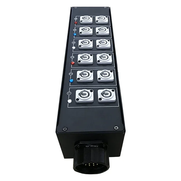 2026/socapex box with powercon for LED display