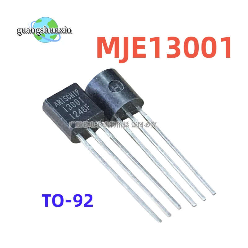 100pcs/lot MJE13001 TO-92 13001 TO92 E13001 In Stock