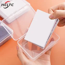 1/3pcs Transparent Plastic Boxes Playing Cards Container Storage Case Packing Poker Game Card Box Organizer Accessories