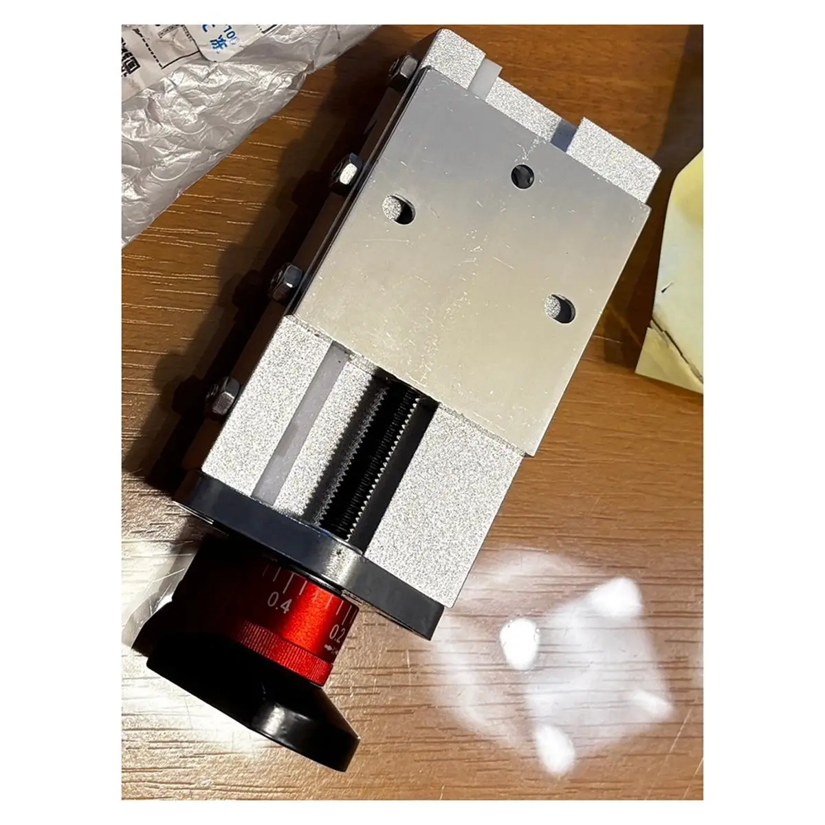 Metal Slide Longitudinal Slide Block for Mini Lathe Feeding Relieving Woodworking Lathe CNC Part