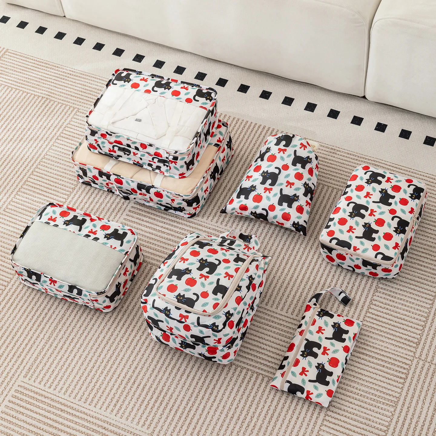 Набор из 7 дорожных органайзер – обзор и цена Travel Accessories Packing Cubes